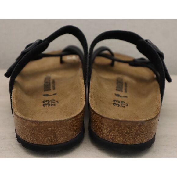 Birkenstock 1015555 Kids Sz EUR 33 US Ladies 2N Black Mayari Birko-Flor Sandals - Picture 4 of 16